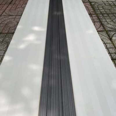 Tấm nhựa giả gỗ lam sóng ốp tường trần 195x12x2900mm kvt8